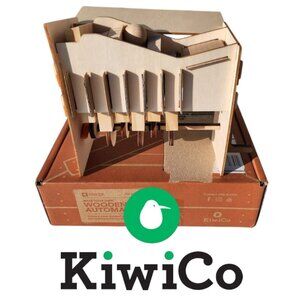 KiwiCo Kiwi Co. Wooden Automaton Science Kit STEM DIY Craft Set Engineering  Arr